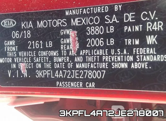 3KPFL4A72JE278007 фото 10