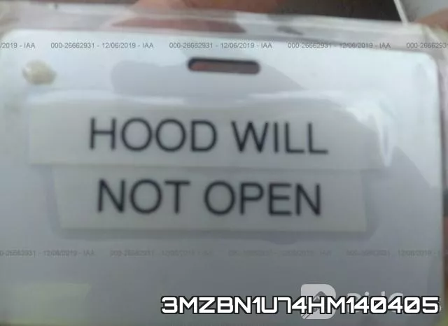 3MZBN1U74HM140405 фото 2
