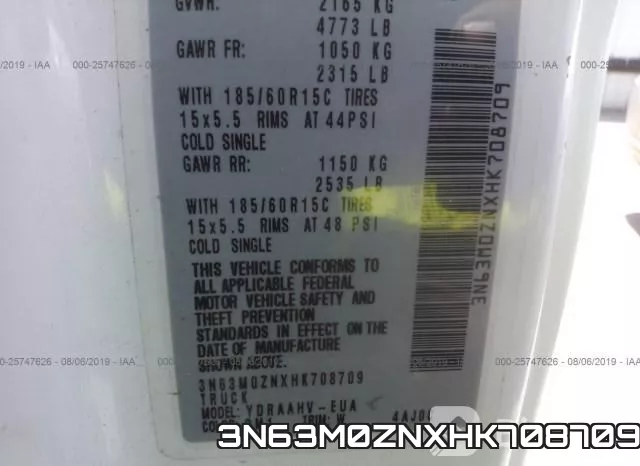 3N63M0ZNXHK708709 фото 10