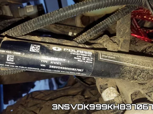 3NSVDK999KH837067 фото 2