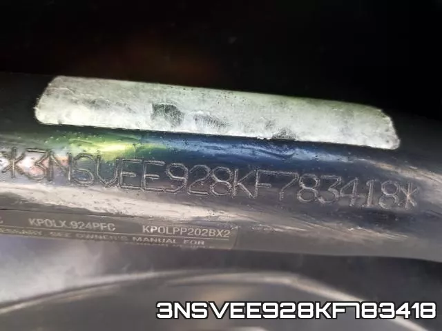 3NSVEE928KF783418 фото 2