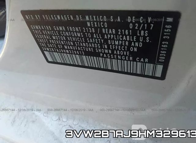 3VW2B7AJ9HM329613 фото 10