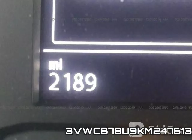 3VWCB7BU9KM247613 фото 8