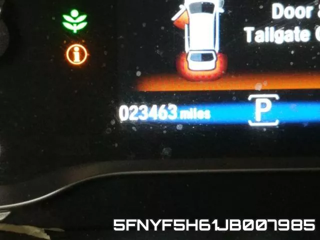 5FNYF5H61JB007985 фото 9