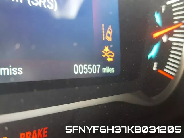 5FNYF6H37KB031205 фото 9