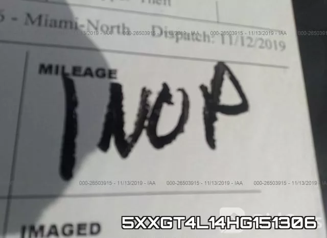 5XXGT4L14HG151306 фото 8