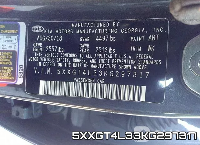 5XXGT4L33KG297317 фото 10
