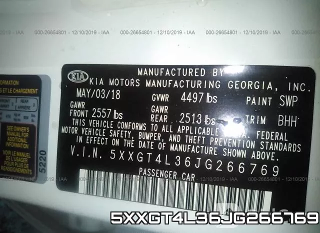 5XXGT4L36JG266769 фото 10
