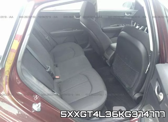 5XXGT4L36KG374777 фото 9