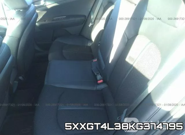 5XXGT4L38KG374795 фото 9