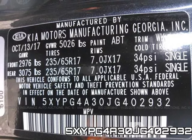 5XYPG4A30JG402932 фото 10