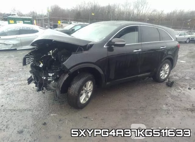 5XYPG4A37KG511633 фото 3