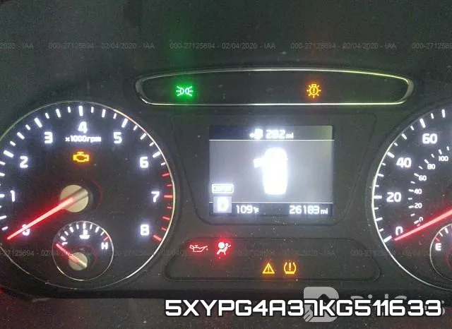 5XYPG4A37KG511633 фото 8