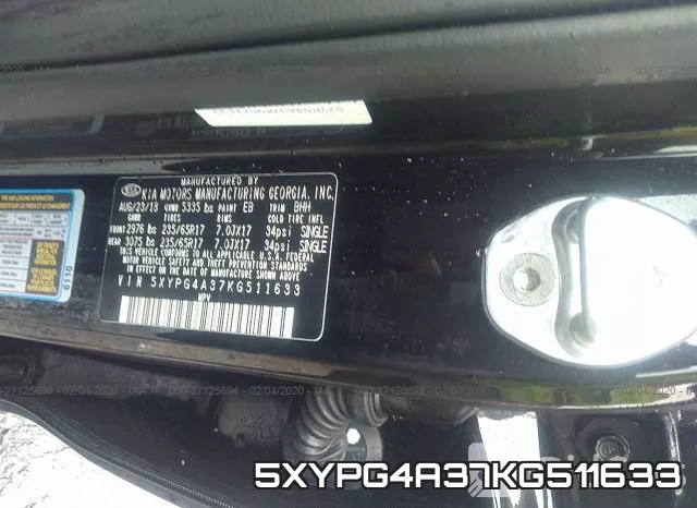 5XYPG4A37KG511633 фото 10