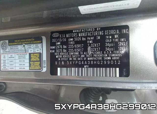 5XYPG4A38HG299012 фото 10