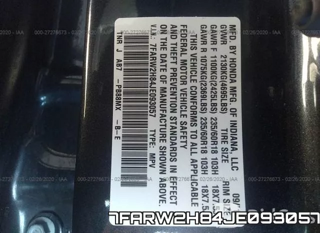 7FARW2H84JE093057 фото 10