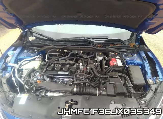 JHMFC1F36JX035349 фото 2