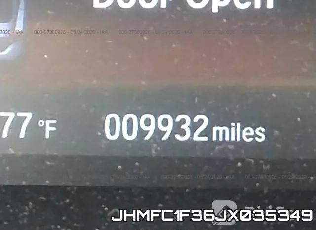 JHMFC1F36JX035349 фото 8