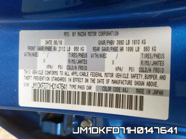 JM1DKFD71H0147641 фото 2