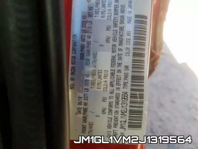 JM1GL1VM2J1319564 фото 2