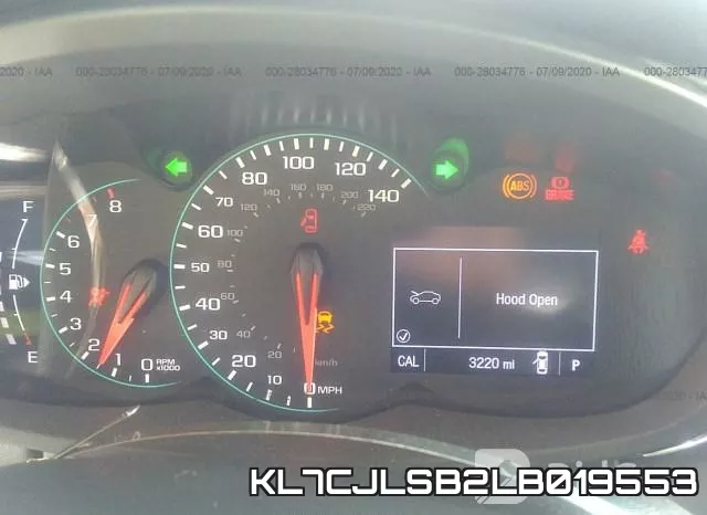 KL7CJLSB2LB019553 фото 8