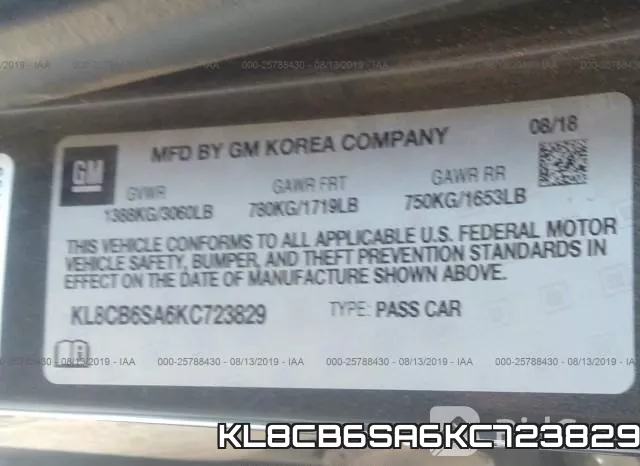 KL8CB6SA6KC723829 фото 10
