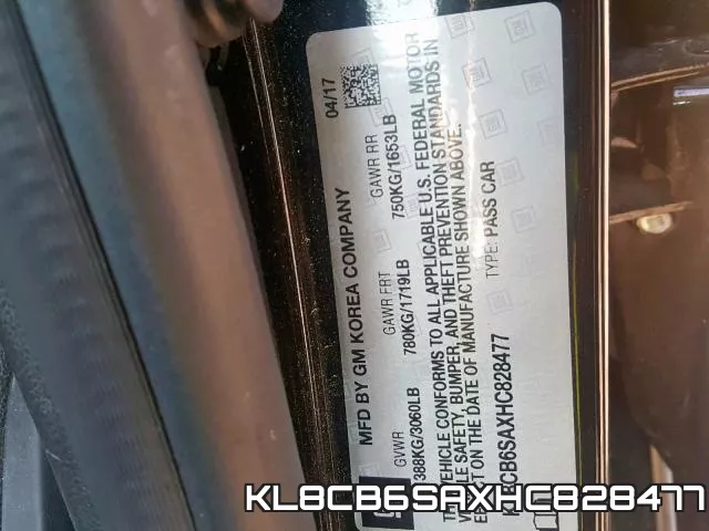 KL8CB6SAXHC828477 фото 2