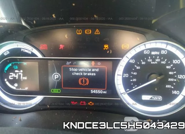 KNDCE3LC5H5043429 фото 8