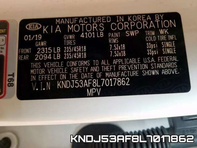 KNDJ53AF8L7017862 фото 2