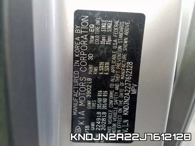 KNDJN2A22J7612128 фото 2