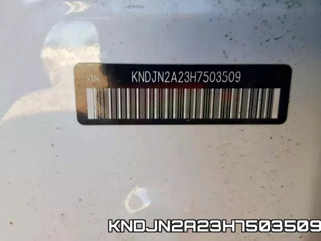 KNDJN2A23H7503509 фото 2