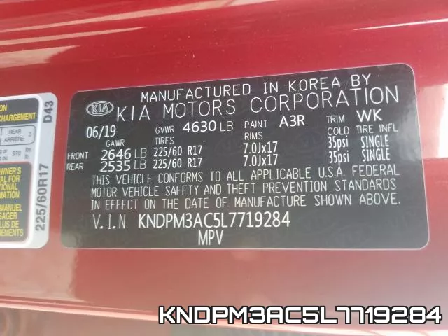 KNDPM3AC5L7719284 фото 2