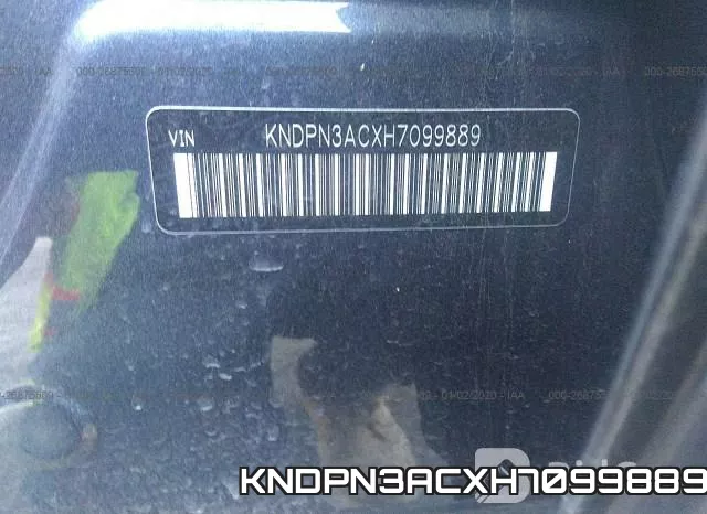 KNDPN3ACXH7099889 фото 10
