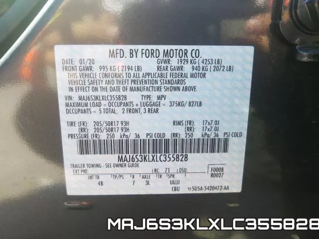 MAJ6S3KLXLC355828 фото 2