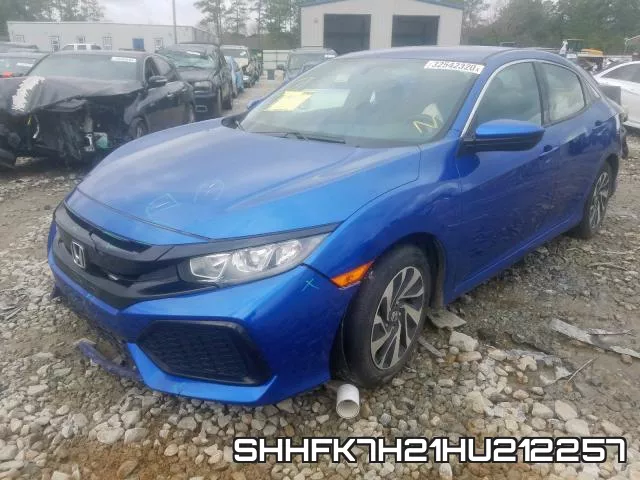 SHHFK7H21HU212257 фото 3