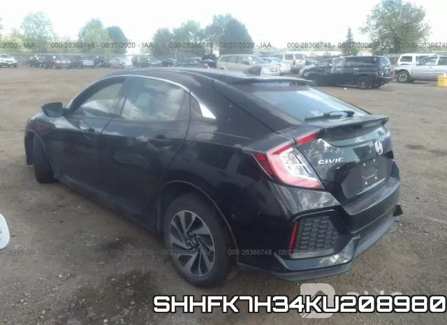 SHHFK7H34KU208980 фото 4