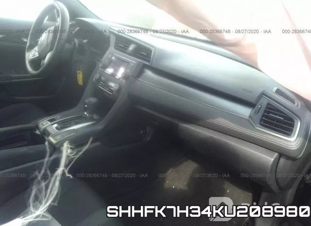 SHHFK7H34KU208980 фото 6