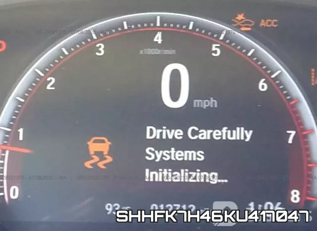 SHHFK7H46KU417047 фото 8