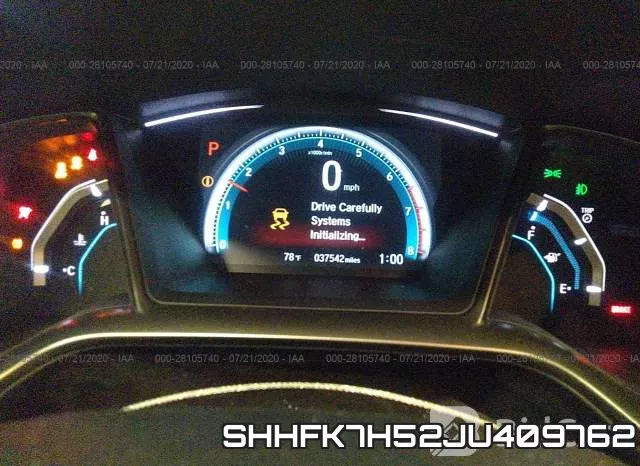SHHFK7H52JU409762 фото 8