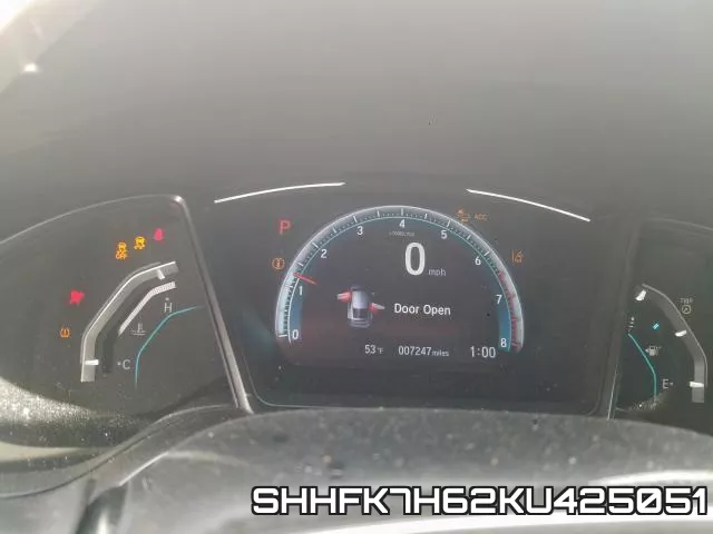 SHHFK7H62KU425051 фото 9