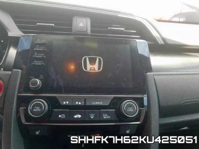 SHHFK7H62KU425051 фото 10