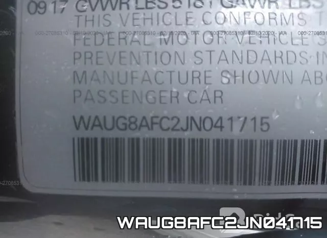 WAUG8AFC2JN041715 фото 10