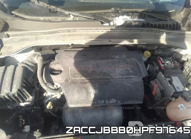 ZACCJBBB0HPF97645 фото 2
