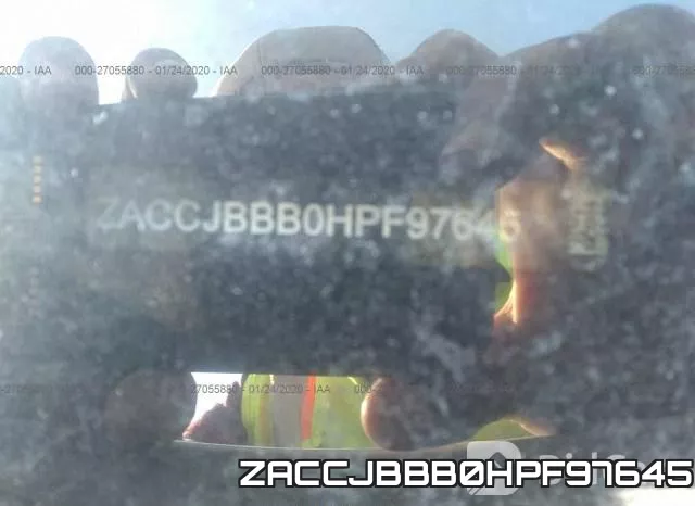 ZACCJBBB0HPF97645 фото 10