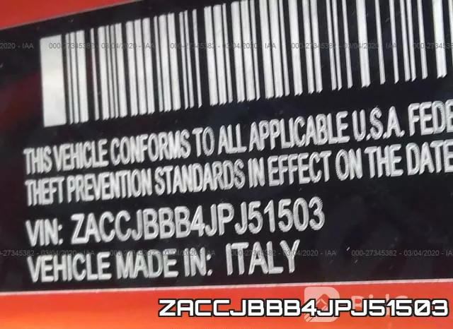 ZACCJBBB4JPJ51503 фото 10