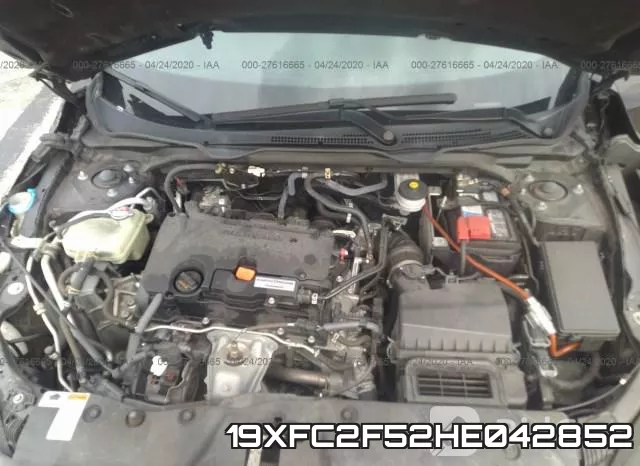 19XFC2F52HE042852 фото 2