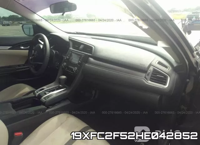 19XFC2F52HE042852 фото 6