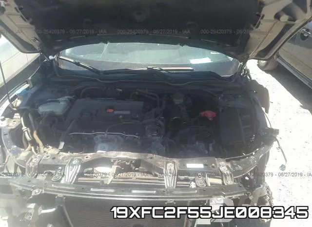 19XFC2F55JE008345 фото 2