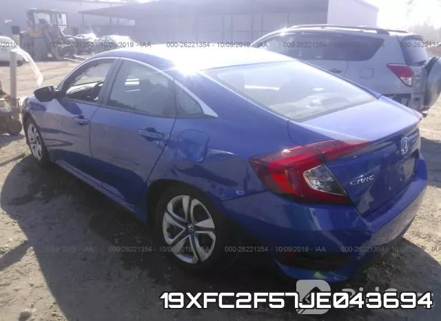 19XFC2F57JE043694 фото 4