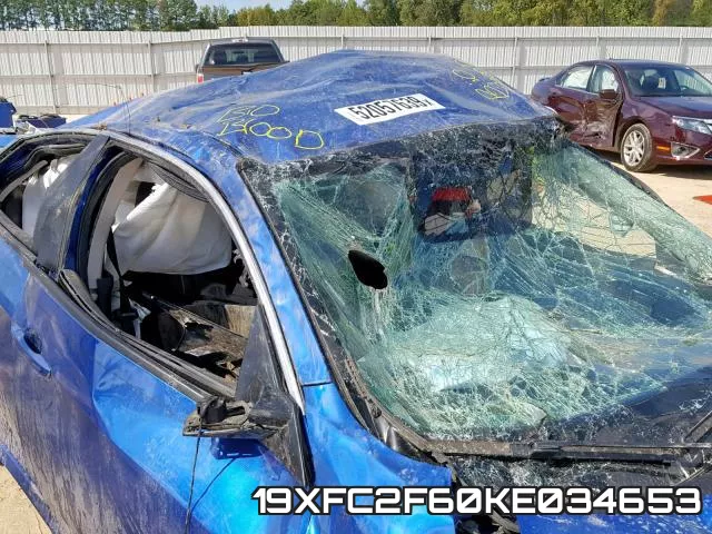 19XFC2F60KE034653 фото 2
